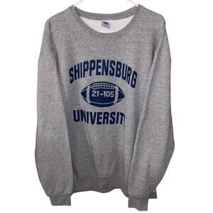 Vintage Russell Athletic Shippensburg University gray crewneck sweatshirt XXL